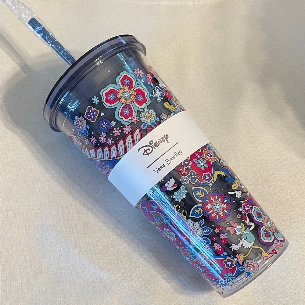 NWT Vera Bradley Disney Mickey Mouse and Friends Tumbler